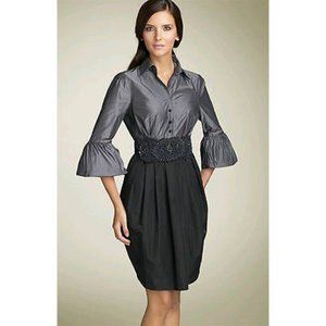 BCBGMAXAZRIA Taffeta Natasha Dress